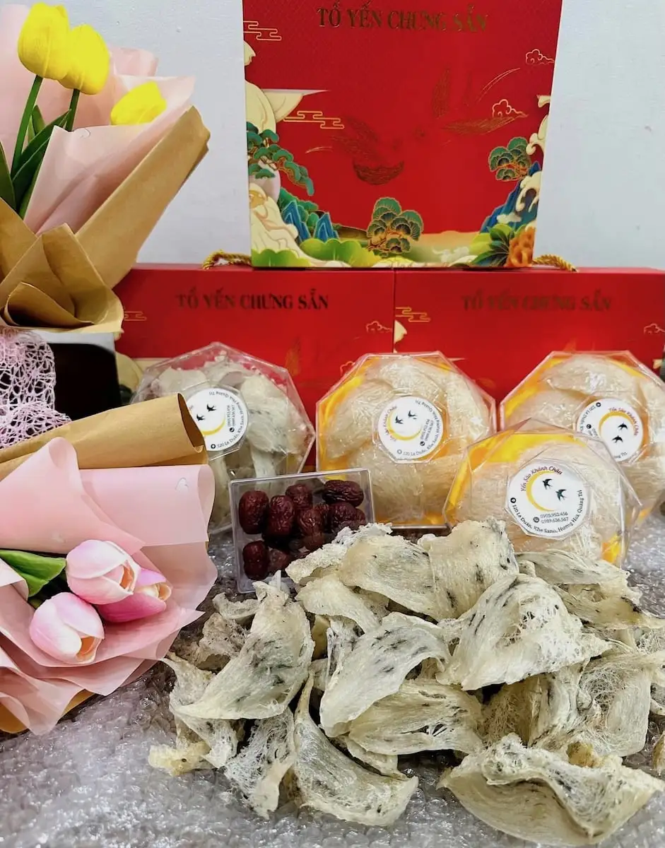 Chén yến chưng — Yến Sào Khánh Châu